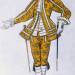 Costume design for the Fairy Canary's Pageboy, from Sleeping Beauty